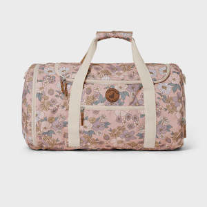 Accessories: Packable Duffle - Daisy Flowers