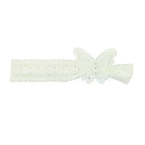Accessories: Bebe Lace Butterfly Headband