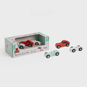 Wooden Toys: Sports Car Set