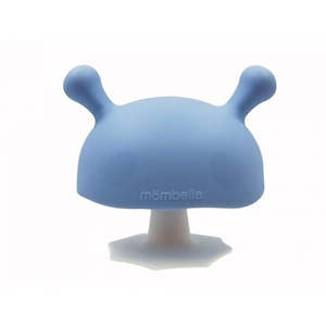 Baby Toys: Mombella Mushroom Teether - Light Blue