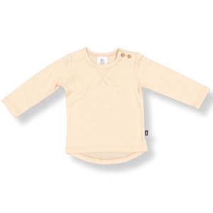 LFOH Merino Wyatt Longsleeve Top - Wheat Marle
