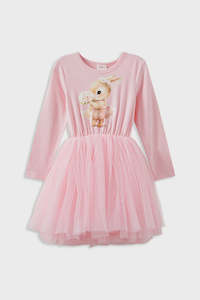 Child Girl 1: Ballerina Bunny Tutu Dress