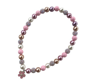 Jewellery: Ida Bubblegum Bella Necklace 16mm NZ Made