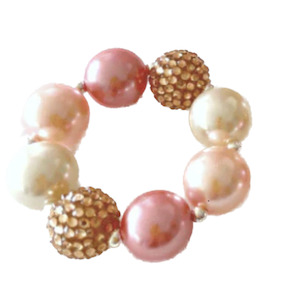 Jewellery: Goldie  Bubblegum Bella Bracelet 20mm NZ Made