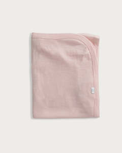Merino Swaddle Wrap Chalk Pink