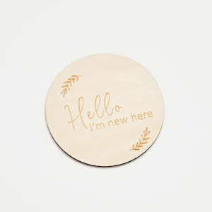 Gifts: Announcement Plaque/Keepsake