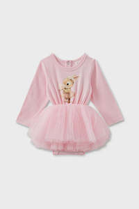 To Treasure Childhood Memories: Ballerina Bunny Tutu Baby Dress
