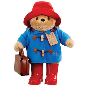 To Treasure Childhood Memories: Paddington With Boots Embroidered Coat & Suitcase Large