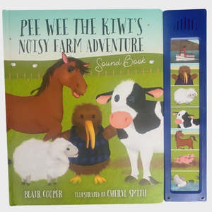 Read: Pee Wee the Kiwi visits the Farm Sound Board Book