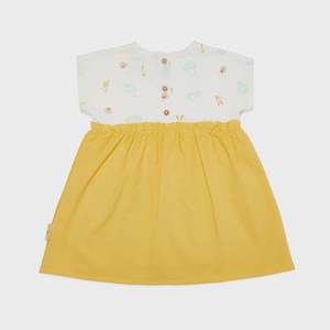 Coral Dress Misted Yellow