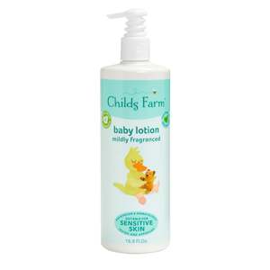Childs Farm baby lotion mildly fragranced