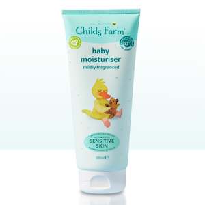 Moisturisers: Childs Farm baby moisturiser mildly fragranced