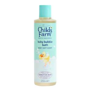 Child Bubble Bath: Childs Farm Baby Bubble Bath Baby Soft Scent