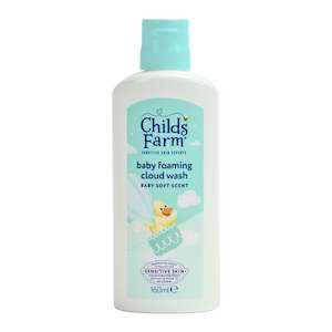 Child Body Wash: Childs Farm Baby Foaming Cloud Wash Baby Soft Scent