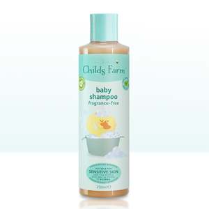 Shampoo: Childs Farm baby shampoo fragrance-free