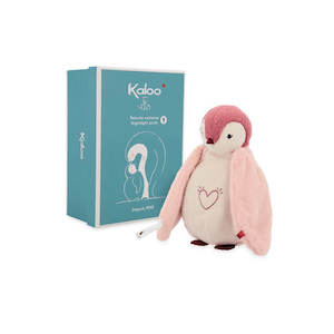 Kaloo Nightlight Plush Penguin Pink