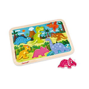 Janod Dinosaurs Chunky Puzzle