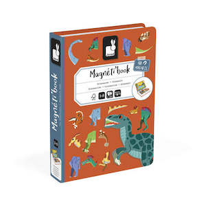 Janod: Janod Dinosaurs Magneti'Book