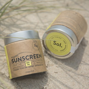 Products: SOL Mineral Sunscreen SPF 40 – 200ml