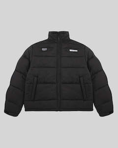 Mens Jackets: Halo Puffer Jacket - Black