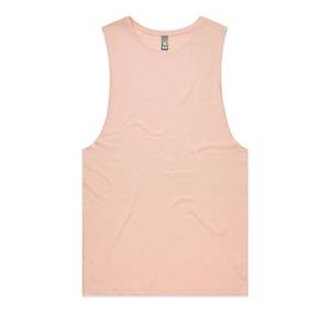 Mens Singlets: Barnard Tank - Pale Pink