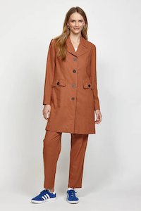 Womens Jackets: Flax Coat Jacket