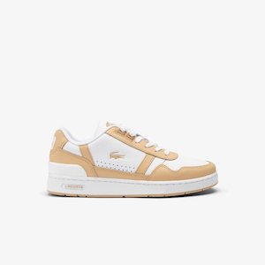 Womens Shoes: T-Clip 124 5 SFA Shoe - White/Light Brown
