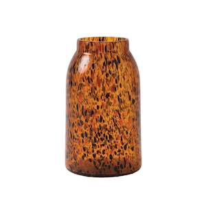 Citta: OTTO VASE AMBER SPECKLE - MEDIUM