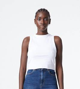 Dr Denim: Cora Singlet White Top
