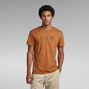 Compact Jersey I O Raw R Tee- Chipmunk