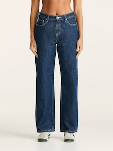 Mid Slouch Jean - Indigo Exchange
