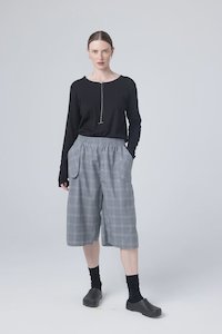 Love Shorts - Slate Plaid