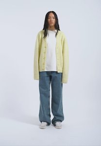 Tom Cardigan - Brushed Light Yellow