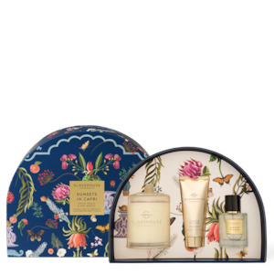 Glasshouse Candles: Sunsets In Capri Fragrance Gift Set