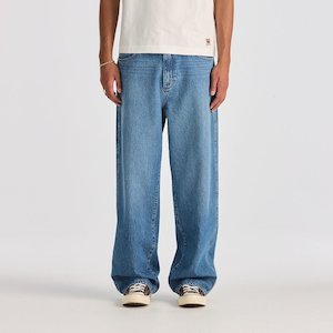 Mens Jeans: Super Baggy Jean - Indigo Venom
