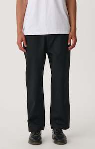 Mens Pants: Chino Pant Twill - Black