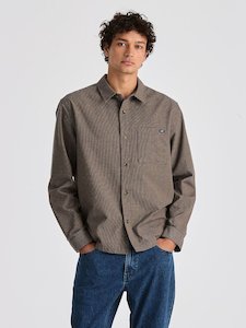 Bateman LS Shirt - Navy Check