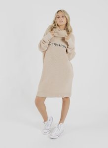 Roll Over Knit - Bone