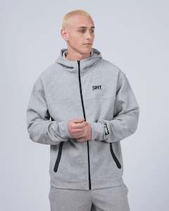 St Goliath: Tech Zip Hoodie - Grey Marle