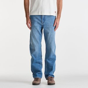 Mens Jeans: Eazy Straight Jean - Desert Blue