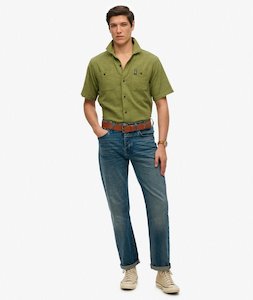 Merchant Textured Shirt - Burnt Sage