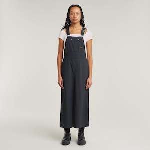 Women S Dresses 1: Dungaree Dress - Petrol