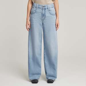 Skater High Loose Jean - Sun Faded Blue Cape