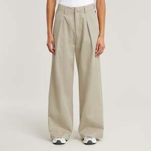 Womens Pants: Fluid Wide Leg Pants - Dark Brick