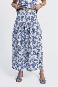 Womens Skirts: Le Jardin Skirt - Jardin Print