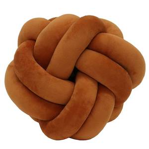 Velvet Knot Cushion 0522