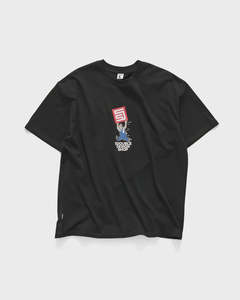Mens: Overalls SS Tee - Black