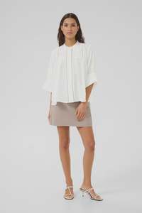 Womens Tops: Vilde Blouse - Bright White