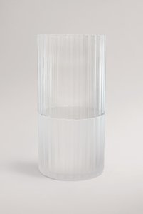Homewares: Frances Large Vase - Snow