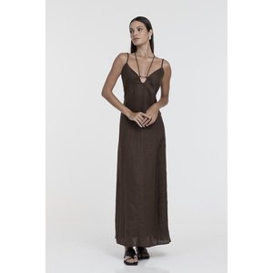 One More Kiss Dress - Chocolate